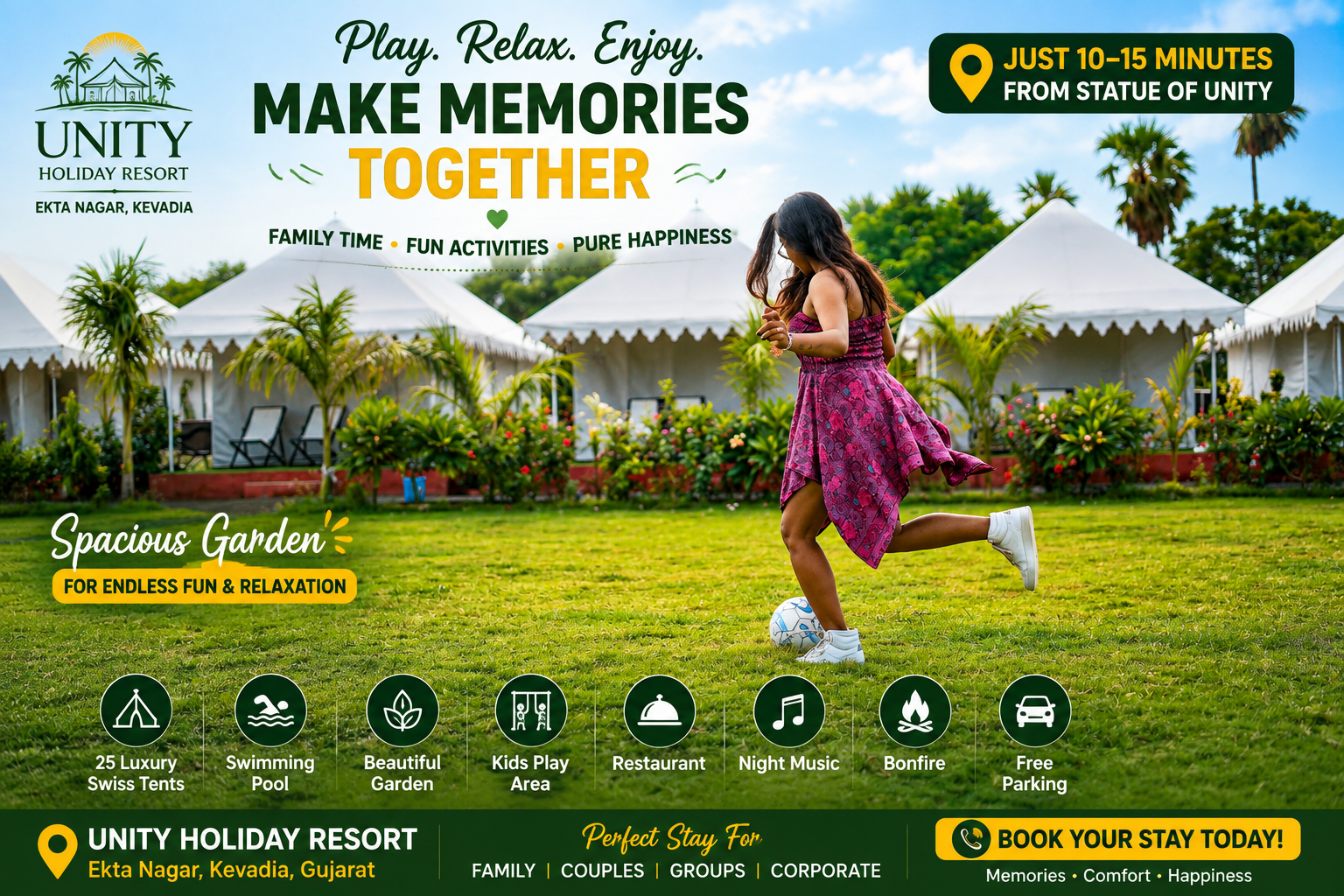 Best Resort Near Statue of Unity 1 Best Resort Near Statue of Unity